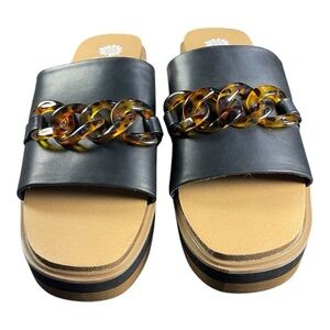 Stylish Alora Platform Slide Sandals – Size 10